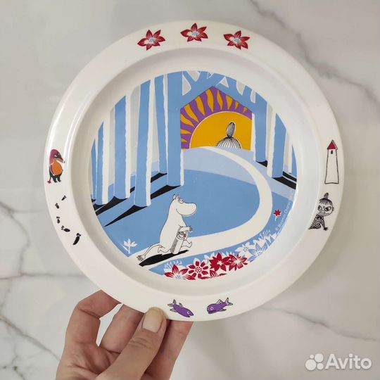 Мумми тролли тарелки