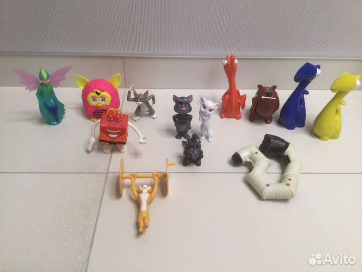 Любимые герои фигурки Макдональдс