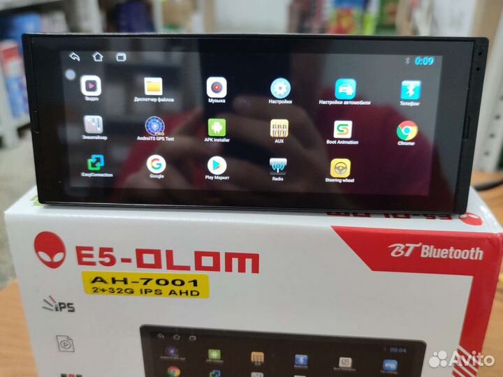 Магнитола 1-DIN,Olom 7001 1/16Gb,Android 10