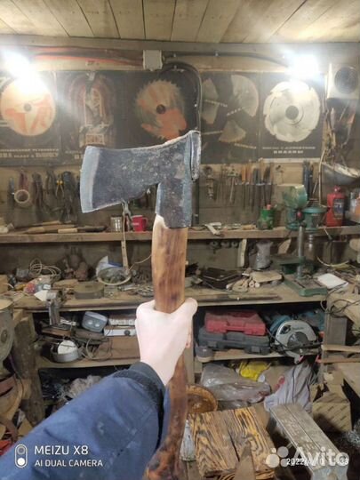 Топор billnas с клеймами