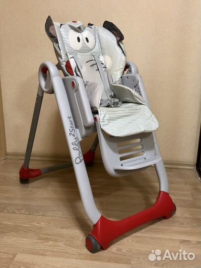 Стульчик для кормления chicco polly