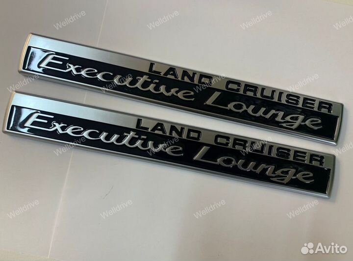 Шильды Executive Lounge Toyota Land Cruiser 200