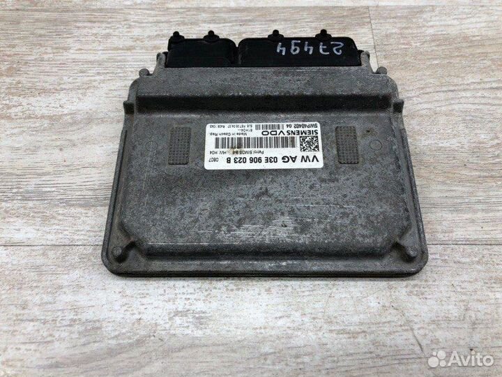 Эбу двс Skoda Fabia хэтчбек BZG 2007