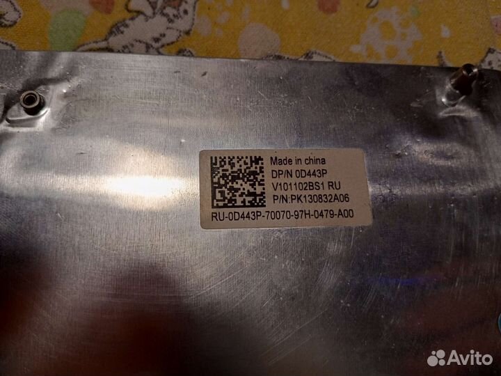 Нетбук dell PP19S разбор