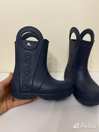 Резиновые сапоги crocs 28