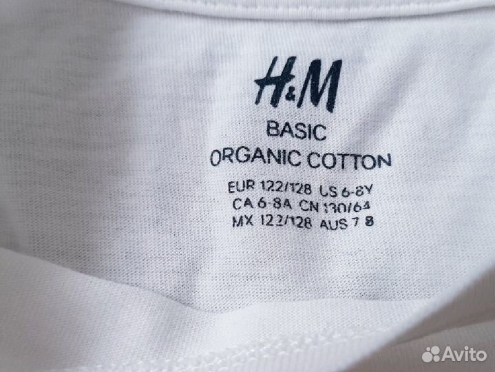 Набор лонгов H&M 122-128,футболки H&M