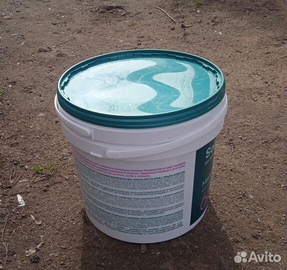 Ведро пищевое с крышкой