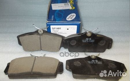 Колодки тормозные дисковые перед SP1482 Sangsin