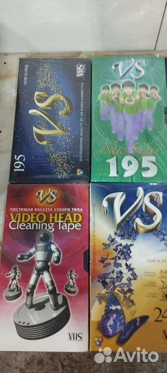 Видеокассеты новые