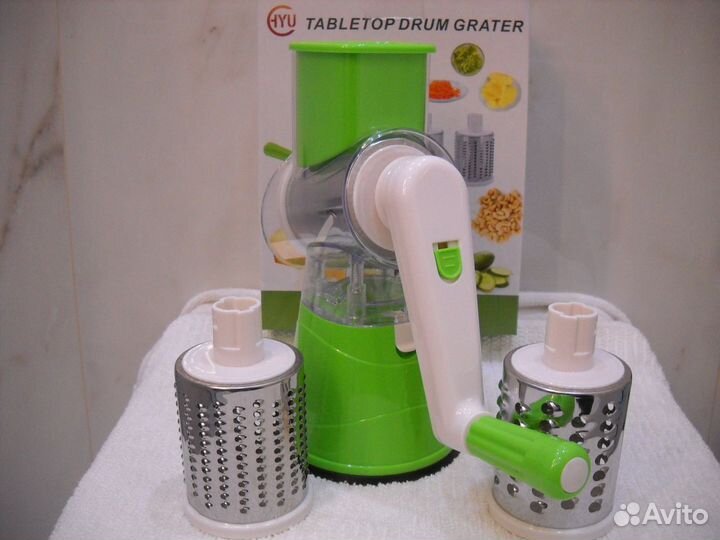 Новая овощерезка ручная tabletop drum grater