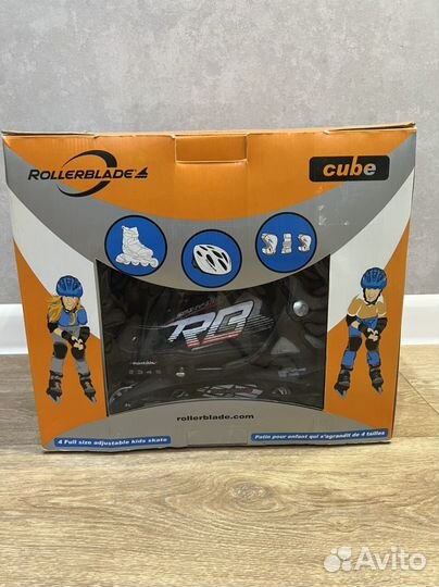 Ролики детские регулируемые Rollerblade 33-36,5