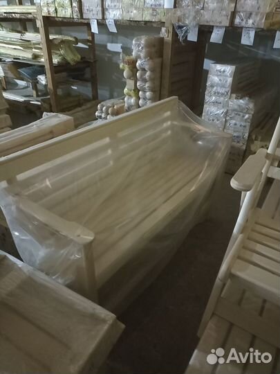 Аксессуары и мебель для бань и саун из липы