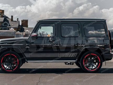 Кованые диски AMG 63 R22 на Mercedes G-class