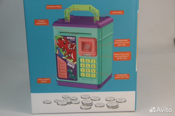 Сейф-копилка для детей