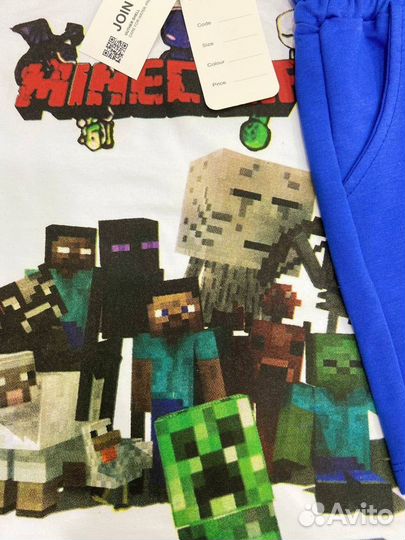 Костюм на мальчика zara minecraft 98 104 110