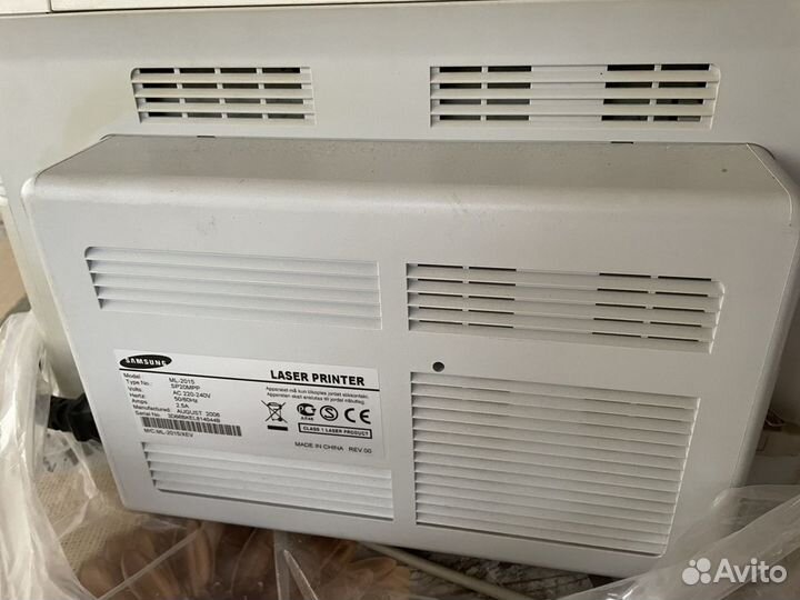 Принтер samsung ML-2015