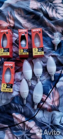 Светодиодные лампы Е27 и Е14