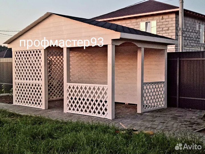 Беседка под ключ