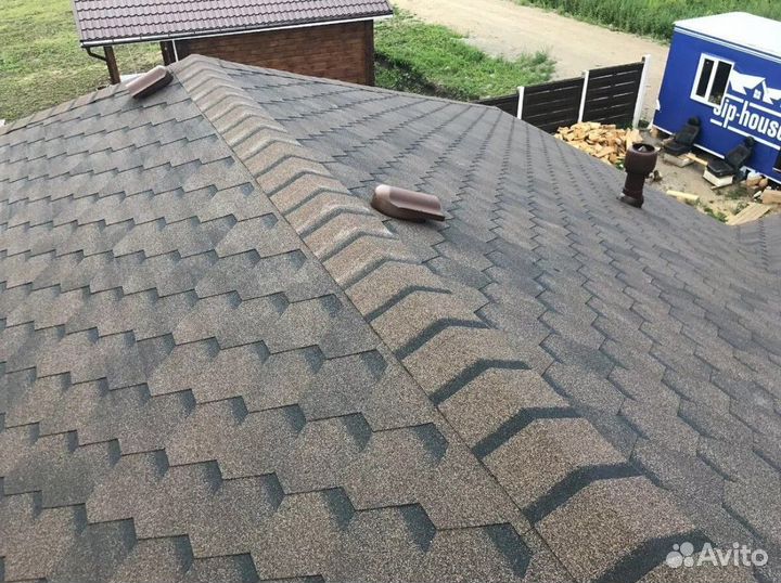 Гибкая черепица мягкая кровля