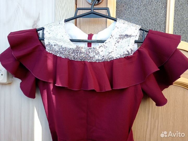 Брючный комбинезон праздничный