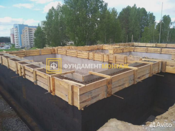 Бетонные работы / фундамент