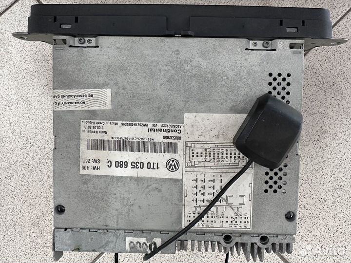 Магнитола rns 510