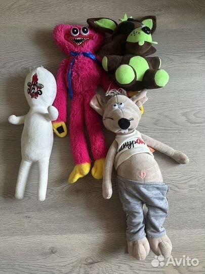 Мягкие игрушки пакетом