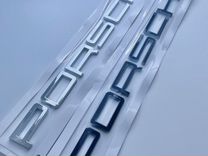 Надпись шильдик эмблема Porsche Порше