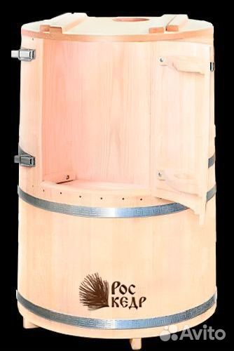 Фитобочка кедровая с парогенератором