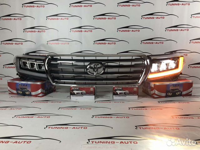 Фары Toyota land cruiser 200 стиль lc300 I7254