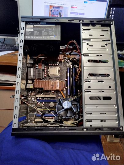 Материнская плата с процессором