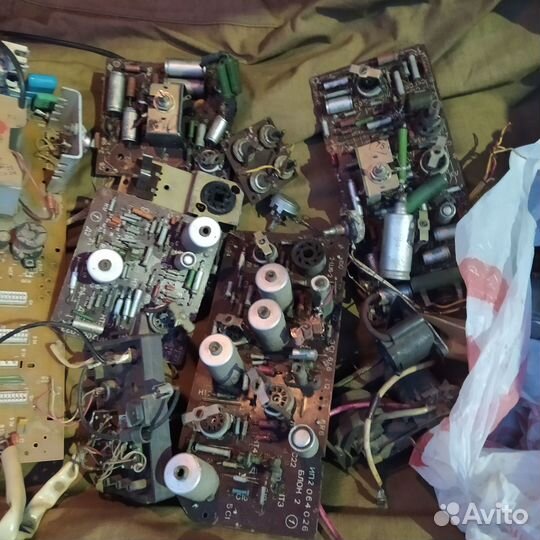 Платы от лампового телевизора
