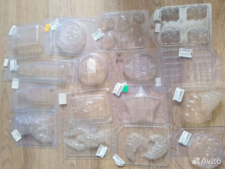 Пластиковые формы для мыла