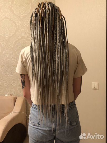 Плетение афрокосичек