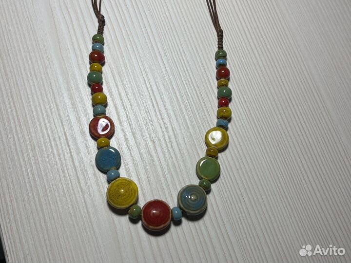 Колье из натуральных камней