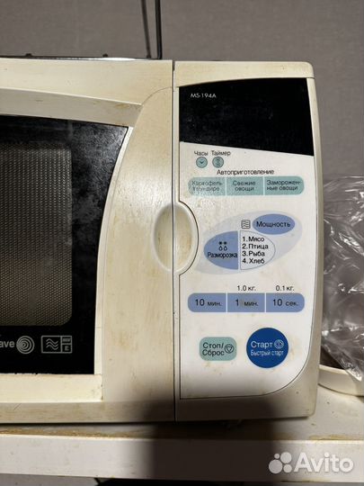 Микроволновка на запчасти