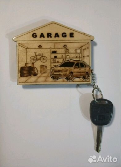Комплект гараж+автомобиль