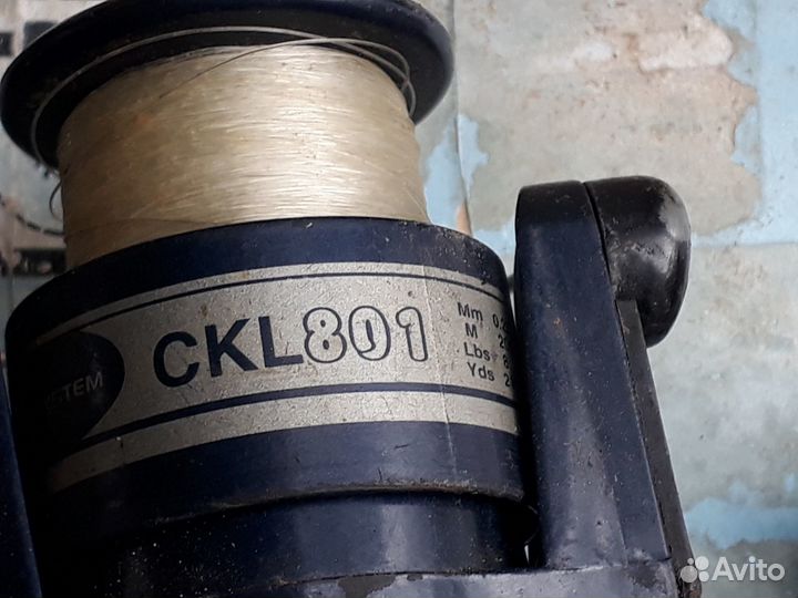 Катушка рыболовная бу