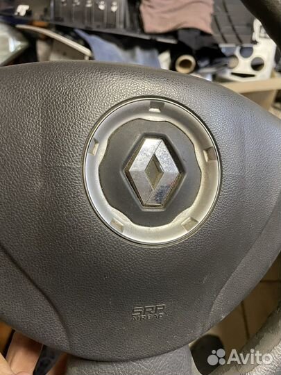 Renault sandero подушка безопасности в руль