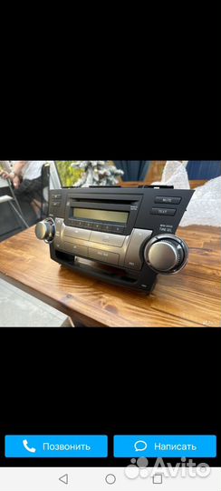 Магнитола штатная тойота хайлендер 2013 года