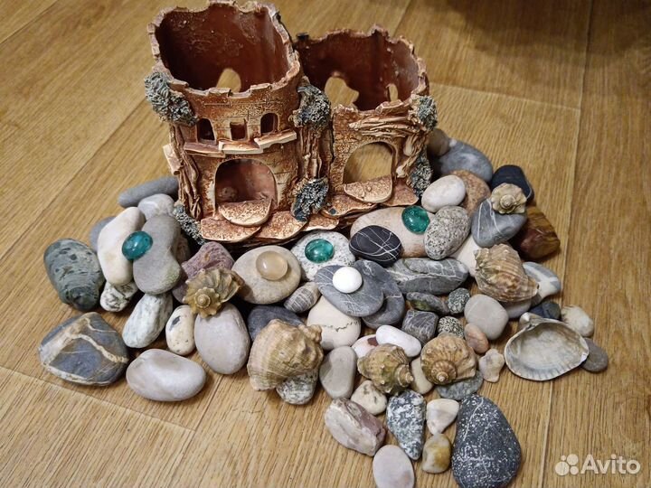 Декор для аквариума замок