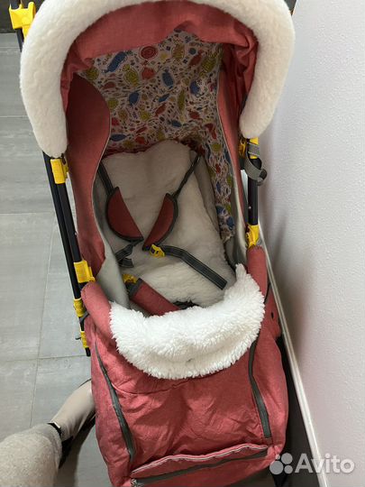 Детские санки коляска ника