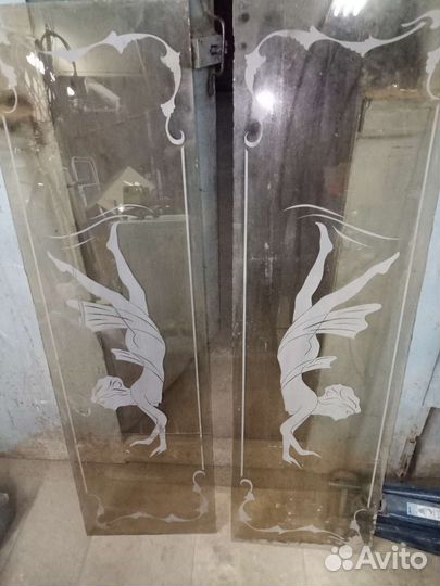 Стёкла с узором СССР