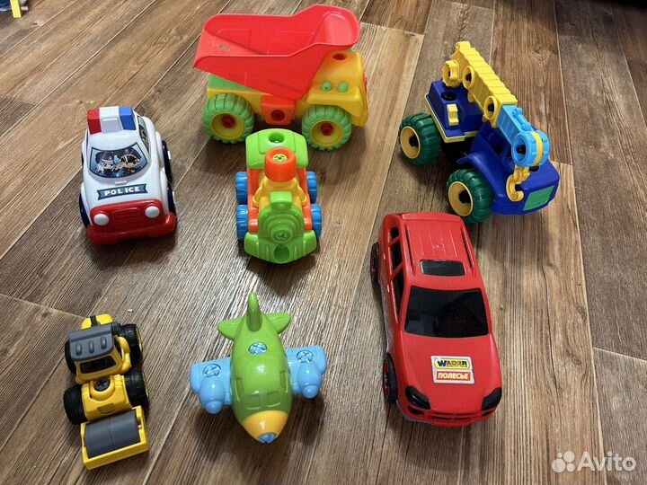 Игрушки машинки конструктор
