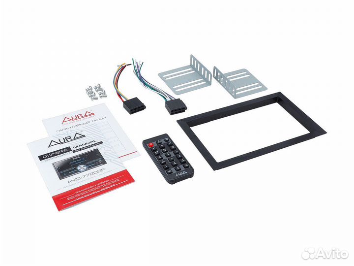 Процессорная магнитола 2 Din Aura AMD-772 DSP