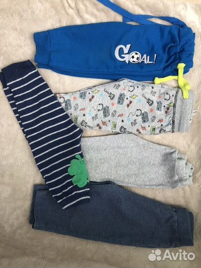 Детские вещи на мальчика пакетом 74-80