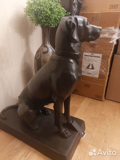 Собака Eichholtz бронзовая одна из комплекта