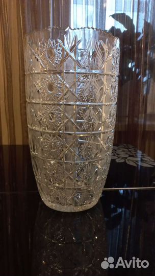 Ваза хрустальная большая СССР