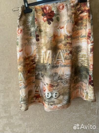 Шелковая юбка