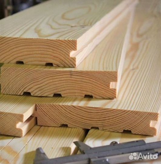 Доска пола 36х121х6000 кат. вс имитация бруса